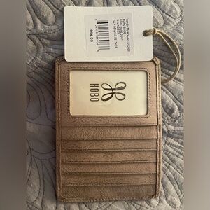 NWT Hobo Euro Slide Card Case - Rose Dust